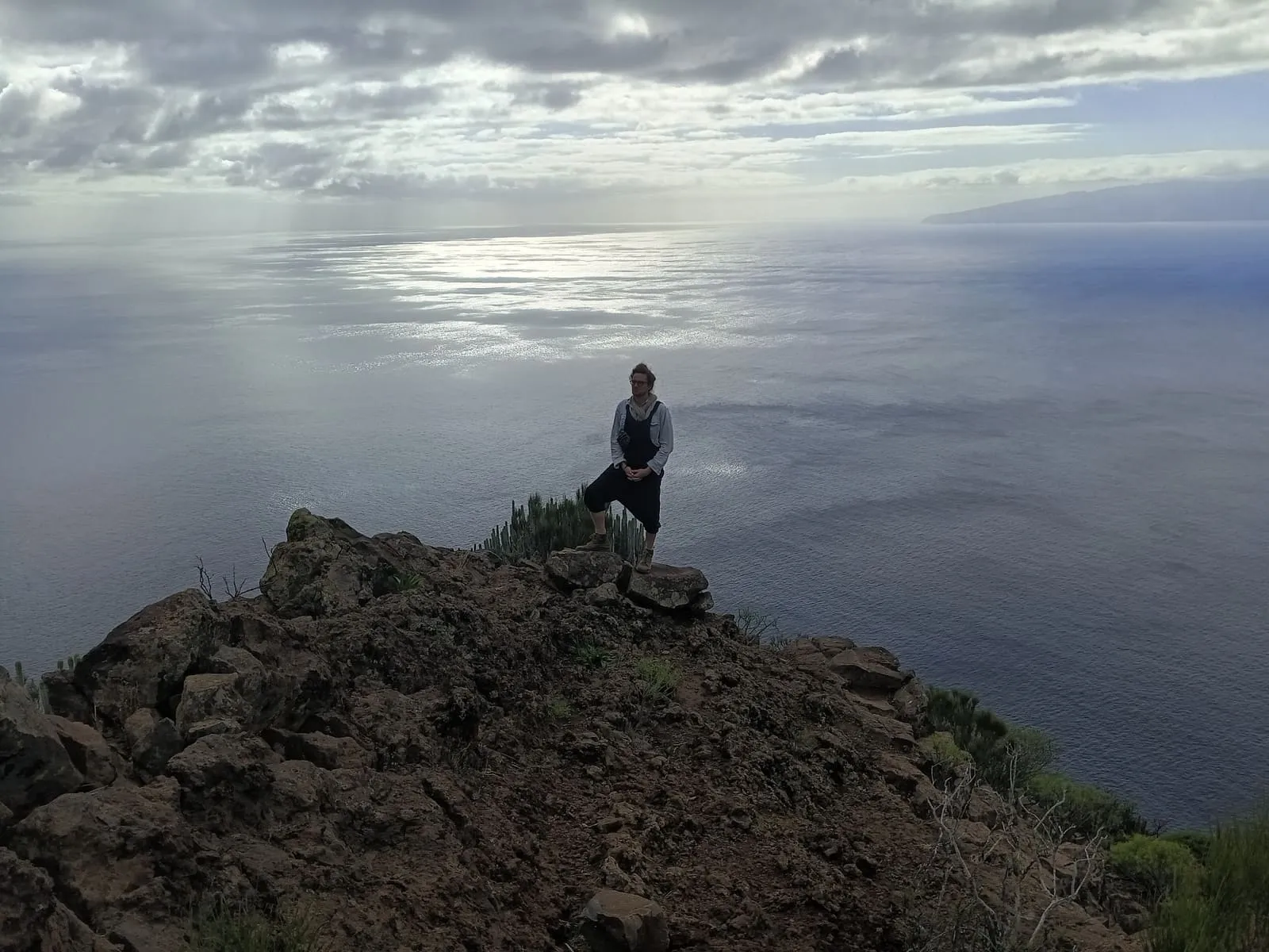 On a volcanic ridge above the Atlantic
